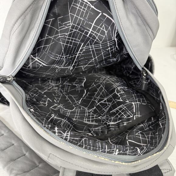 STATE Bags Backpack Frost Gray One Size Map Lining Laptop Sleeve Padded Straps main image 12